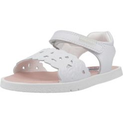 Sandały PABLOSKY 072800P Biały. Białe sandały Pablosky, bez wzorów, ze skóry, sportowe, bez obcasa, bez zapięcia. Za 250.99 zł.