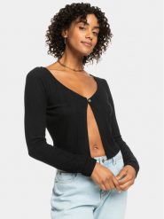 Roxy Kardigan Mystical Sky Kttp ERJKT04046 Szary Slim Fit. Szare swetry Roxy, m, bez wzorów, z syntetyku, bez ramiączek. Za 139.99 zł.