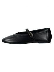 GANT Footwear Skórzane baleriny "Chadii" w kolorze czarnym z paskiem rozmiar: 40. Czarne baleriny GANT Footwear, bez wzorów, bez obcasa, bez zapięcia. Za 559.95 zł.