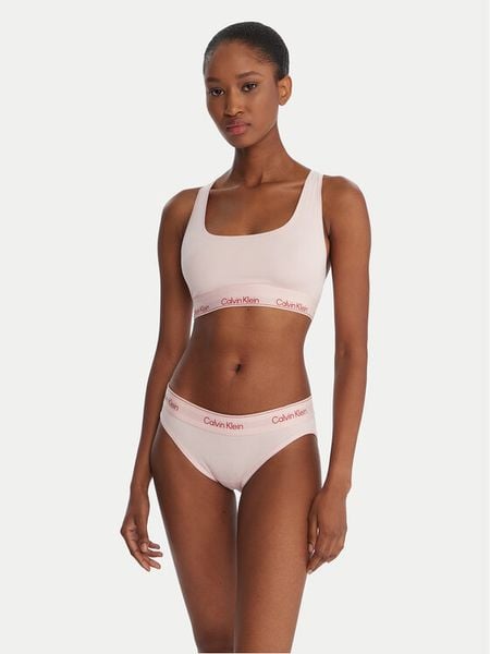 Calvin Klein Underwear Figi klasyczne LV00QF8520 Różowy. Czerwone figi Calvin Klein Underwear, bez wzorów, z bawełny. Za 109.99 zł.