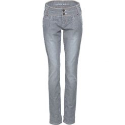 Dżinsy Boyfriend bonprix ciemnoniebieski w paski. Jeansy marki bonprix. Za 54.99 zł.