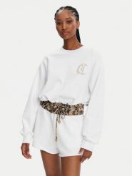 Just Cavalli Bluza 78PAIE01 Biały Regular Fit. Białe bluzy Just Cavalli, l, bez wzorów, z bawełny, bez kaptura. Za 769.99 zł.