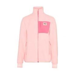 Damski polar Kari Traa Røthe. Czerwone bluzy z polaru Kari Traa, bez wzorów, z polaru, trekkingowe. Za 499.00 zł.