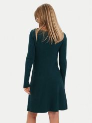 Vero Moda Sukienka dzianinowa Nancy 10254807 Zielony Regular Fit. Zielone sukienki Vero Moda, xs, bez wzorów, z dzianiny, bez kołnierzyka, bez ramiączek. Za 209.99 zł.