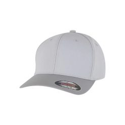Wodoodporna czapka z daszkiem Flexfit Tech. Białe czapki z daszkiem FLEXFIT, bez wzorów, z elastanu, klasyczne. Za 136.50 zł.