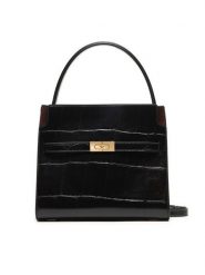 Tory Burch Torebka 162237 Czarny. Czarne torebki klasyczne Tory Burch, bez wzorów, ze skóry, bez dodatków. Za 4,129.00 zł.