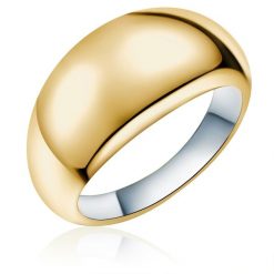 Rafaela Donata Ring Sterling Silber bi-Color Pierścionki 1 ct Damski. Szare pierścionki Rafaela Donata, srebrne. Za 539.99 zł.