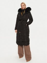 Rinascimento Kurtka zimowa CFC0118607003 Czarny Regular Fit. Czarne kurtki Rinascimento, na zimę, l, bez wzorów, z syntetyku, bez kaptura. Za 549.99 zł.