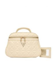 Guess Kosmetyczka PW7567 P6261 Beżowy jasny. Brązowe torebki klasyczne Guess, bez wzorów, bez dodatków. Za 217.99 zł.