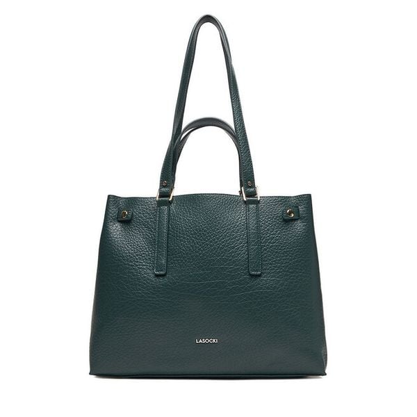 Torebka Lasocki. Zielone torebki klasyczne Lasocki, bez wzorów, klasyczne, bez dodatków. Za 199.99 zł.