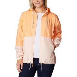 Wiatrówka damska Columbia Flash Forward Windbreaker. Brązowe kurtki przejściowe sportowe Columbia, m, bez wzorów, z softshellu, bez kaptura, trekkingowe. Za 184.11 zł.