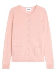 Just Cashmere Kaszmirowy kardigan "Katharine" w kolorze jasnoróżowym rozmiar: S. Różowe swetry Just Cashmere, s, bez wzorów, z kaszmiru, bez ramiączek. Za 387.24 zł.