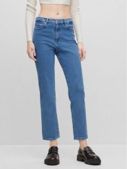 Hugo Jeansy 50488946 Niebieski Regular Fit. Niebieskie jeansy Hugo, bez wzorów, z bawełny. Za 319.99 zł.