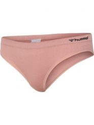 Figi damskie bezszwowe Hummel Juno. Szare figi Hummel, bez wzorów, z bawełny, z standardowym stanem. Za 92.50 zł.