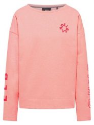 ELBSAND Bluza "Andra" w kolorze jasnoróżowym rozmiar: M. Różowe bluzy ELBSAND, m, bez wzorów, bez ramiączek, bez kaptura. Za 170.47 zł.