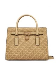 MICHAEL Michael Kors Torebka Hamilton Moderne 30T6GNXS1V Kremowy. Białe torebki klasyczne MICHAEL Michael Kors, bez wzorów, ze skóry, bez dodatków. Za 1,239.00 zł.