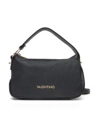 Valentino Torebka Peonies Re VBS8NH13 Czarny. Czarne listonoszki Valentino, bez wzorów, ze skóry, bez dodatków. Za 369.99 zł.