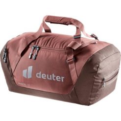 Torba podróżna deuter Duffel. Czerwone torby podróżne Deuter, bez wzorów, z materiału. Za 369.99 zł.