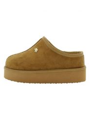 U.S. Polo Assn. Kapcie w kolorze jasnobrązowym rozmiar: 38. Brązowe kapcie U.S. Polo Assn., bez wzorów. Za 153.34 zł.