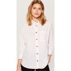 Koszula oversize - Biały. Koszule marki Mohito. Za 99.99 zł.