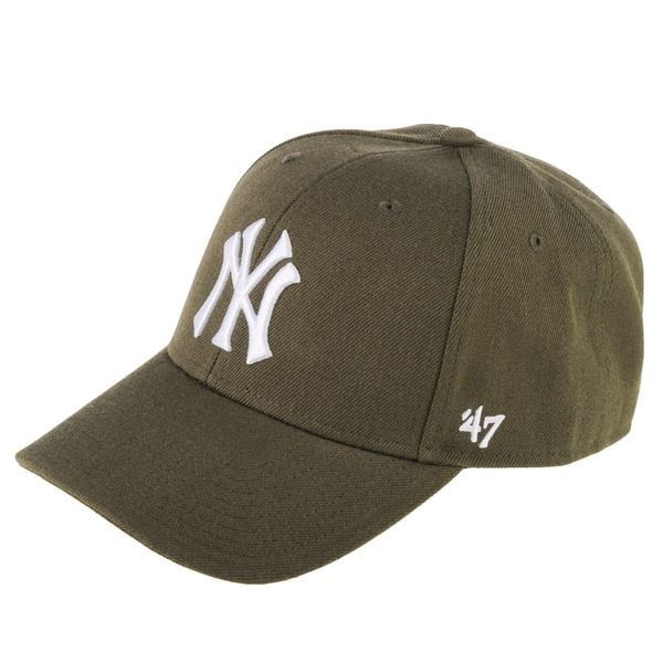 Czapka z daszkiem dla dorosłych 47 Brand MLB New York Yankees MVP Cap. Zielone czapki z daszkiem 47 Brand, bez wzorów, z wełny, sportowe. Za 184.00 zł.