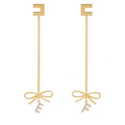 Kolczyki Elisabetta Franchi. Żółte kolczyki Elisabetta Franchi, złote. Za 689.99 zł.
