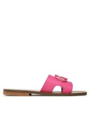 Liu Jo Klapki Saba 06 SA3151 P0102 Różowy. Czerwone klapki Liu Jo, bez wzorów, ze skóry, bez obcasa, bez zapięcia. Za 349.99 zł.