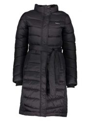 Pepe Jeans Płaszcz pikowany w kolorze czarnym rozmiar: XL. Czarne płaszcze Pepe Jeans, xl, bez wzorów, z jeansu, bez kaptura. Za 250.94 zł.