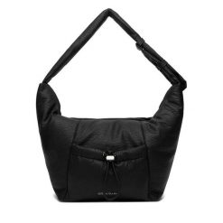 Torebka Guess Jeans. Czarne torebki klasyczne Guess Jeans, z aplikacjami, z jeansu, klasyczne, bez dodatków. Za 279.99 zł.