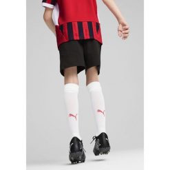 Młodzieżowe szorty AC Milan 24/25 PUMA Black. Czarna szorty Puma, bez wzorów, młodzieżowe. W wyprzedaży za 114.00 zł.