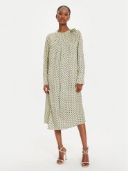 Tommy Hilfiger Sukienka koszulowa WW0WW42318 Żółty Relaxed Fit. Żółte sukienki Tommy Hilfiger, bez wzorów, z wiskozy, bez kołnierzyka, bez ramiączek, koszulowe. Za 449.99 zł.