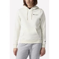 Bluza damska Champion Hooded Sweatshirt kremowa. Brązowe bluzy Champion, l, bez wzorów, sportowe, bez ramiączek, z kapturem. Za 199.00 zł.