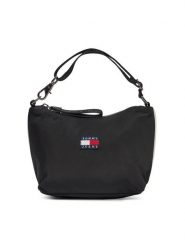 Tommy Jeans Torebka Tjw Heritage Shoulder Bag AW0AW15823 Czarny. Czarne torebki klasyczne Tommy Jeans, bez wzorów, z jeansu, bez dodatków. Za 219.99 zł.