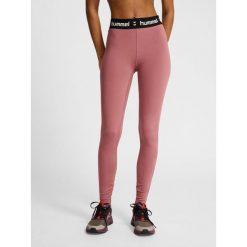 Damskie legginsy Hummel Pulse. Fioletowe legginsy Hummel, bez wzorów, sportowe. Za 163.50 zł.