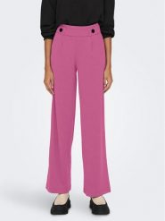 JDY Spodnie materiałowe Geggo 15208430 Różowy Wide Leg. Czerwone spodnie materiałowe JDY, bez wzorów, z materiału. Za 169.99 zł.