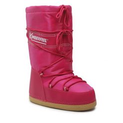 Śniegowce Kimberfeel. Czerwone śniegowce Kimberfeel, bez wzorów, bez zapięcia. Za 209.99 zł.