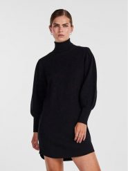 YAS Sukienka dzianinowa 26030696 Czarny Regular Fit. Czarne sukienki YAS, s, bez wzorów, z dzianiny, bez kołnierzyka, bez ramiączek. Za 569.99 zł.
