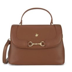 Torebka Beverly Hills Polo Club. Brązowe torebki klasyczne Beverly Hills Polo Club, bez wzorów, klasyczne, bez dodatków. Za 229.99 zł.