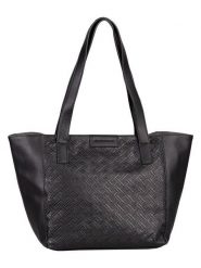 Tom Tailor Shopper bag "Mirenda" w kolorze czarnym - 43 x 26 x 19 cm rozmiar: onesize. Czarne shopper bag Tom Tailor, bez wzorów, z materiału, na ramię, bez dodatków. Za 100.99 zł.