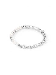 COEUR DE LION Bransoletka z perełkami Swarovski rozmiar: onesize. Szare bransoletki COEUR DE LION, z perłą, srebrne. Za 348.90 zł.