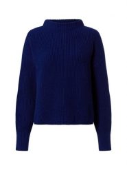 Someday Damski sweter z dzianiny - Tellina Kobiety Bawełna niebieski jednolity, 36. Niebieskie swetry someday., uniwersalny, bez wzorów, z bawełny, eleganckie, bez ramiączek. Za 449.95 zł.