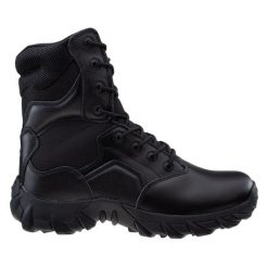 Buty Taktyczne Magnum Cobra 8.0 V1 92800410086 czarne. Czarne buty treningowe bez wzorów, z gumy, bez zapięcia. Za 547.73 zł.