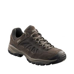 Damskie buty trekkingowe Meindl Nebraska Lady. Brązowe trekkingi MEINDL, bez wzorów, z materiału, bez zapięcia. Za 807.00 zł.