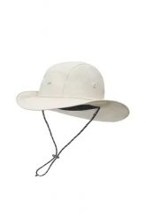 Kapelusz turystyczny Waterproof Wide Brimmed Hat CYY2511FS012. Białe kapelusze NATUREHIKE, bez wzorów, z materiału. Za 219.99 zł.