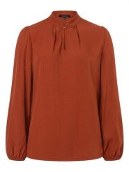 More & More Bluzka w kolorze jasnobrązowym rozmiar: 40. Brązowe bluzki More & More, s, bez wzorów, z wiskozy, klasyczne, bez kołnierzyka, bez ramiączek. Za 113.99 zł.