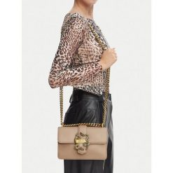 Torebka Just Cavalli. Brązowe torebki klasyczne Just Cavalli, bez wzorów, klasyczne, bez dodatków. Za 819.99 zł.