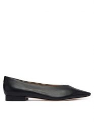 LAUREN RALPH LAUREN Baleriny Audri 802P18411002 Czarny. Czarne baleriny Lauren Ralph Lauren, bez wzorów, ze skóry, bez obcasa, bez zapięcia. Za 769.99 zł.