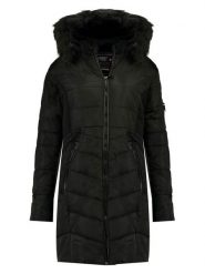 Canadian Peak Parka "Armonica" w kolorze czarnym rozmiar: XL. Czarne płaszcze Canadian Peak, xl, bez wzorów, bez kaptura. Za 267.92 zł.
