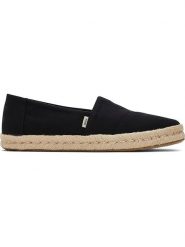 TOMS Espadryle w kolorze czarnym rozmiar: 38. Czarne espadryle TOMS, bez wzorów, bez obcasa. Za 202.98 zł.