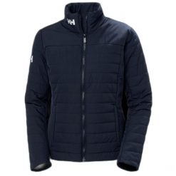 Kurtka damska Helly Hansen crew insulator 2.0. Niebieskie kurtki Helly Hansen, xl, bez wzorów, z materiału, eleganckie, bez kaptura. Za 623.00 zł.